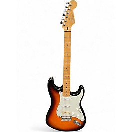 Used 1999 Fender Standard Stratocaster Sunburst Solid Body Electric Guitar