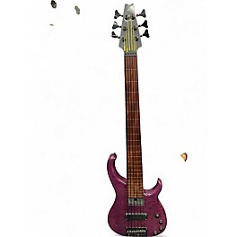 Used 1999 Modulus Guitars SWEETSPOT 6 Trans Purple Electric Bass Guitar