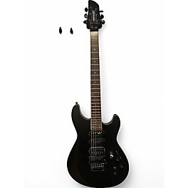 Used 2000s Fernandes APG ELITE PRO Satin Black Solid Body Electric Guitar