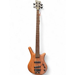 Used 2000s Warwick Thumb 4 String Neck Thru Natural Electric Bass Guitar