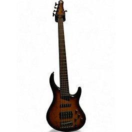 Used 2002 MTD KINGSTON 5 STRING Sunburst Electric Bass Guitar