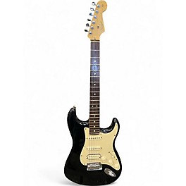 Used 2004 Fender 50th Anniversary American Stratocaster Black Solid Body Electric Guitar