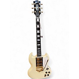 Used 2004 Gibson 1963 SG Les Paul Custom Alpine White Solid Body Electric Guitar