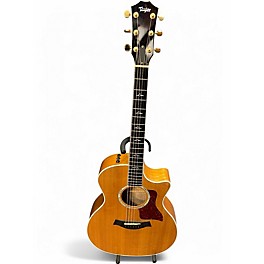 Used 2004 Taylor 614CE Natural Acoustic Electric Guitar