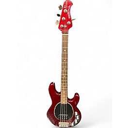 Used 2006 Ernie Ball Music Man 30TH ANNIVERSARY STINGRAY Crimson Red  Electric Bass Guitar