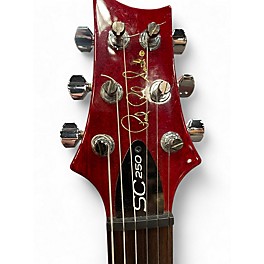 Used 2007 PRS SC250 Black Cherry Solid Body Electric Guitar