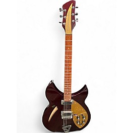 Used 2007 Rickenbacker 330 75th Anniversary Dark Cherry Hollow Body Electric Guitar
