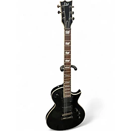 Used 2008 ESP LTD EC-500 Black Solid Body Electric Guitar