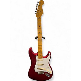 Used 2011 Fender 1957 American Vintage Hot Rod Stratocaster Candy Apple Red Solid Body Electric Guitar