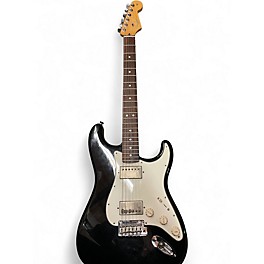Used 2011 Fender American Standard Stratocaster HH Black Solid Body Electric Guitar