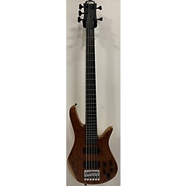 Used 2011 Zon Sonus 5 Bubinga Natural Electric Bass Guitar