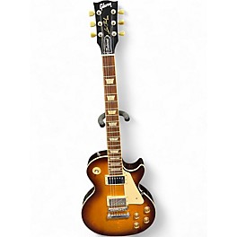 Used 2012 Gibson Les Paul Traditional 2 Tone Sunburst Solid Body Electric Guitar