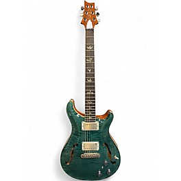 Used 2012 PRS Private Stock Hollowbody II Faded Blue Jean Hollow Body Electric Guitar