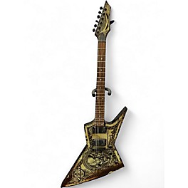 Used 2013 Dean Dave Mustaine Zero In Deth We Trust Custom Graphic Solid Body Electric Guitar