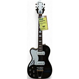 Used 2013 Eastwood AIRLINE TUXEDO Black Hollow Body Electric Guitar