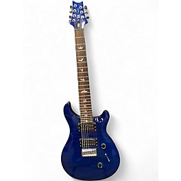 Used 2013 PRS SE Custom 24 Blue Sapphire Solid Body Electric Guitar