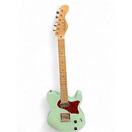 Used 2014 Echopark Clarence Gold Coil Telecaster Seafoam Green Solid Body Electric Guitar
