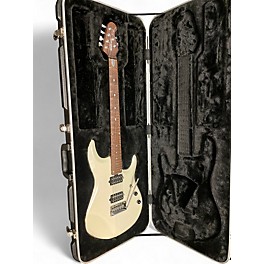 Used 2014 Ernie Ball Music Man JP6 John Petrucci Signature White Solid Body Electric Guitar