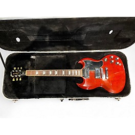 Used 2015 Gibson SG Standard 2015 Red Solid Body Electric Guitar
