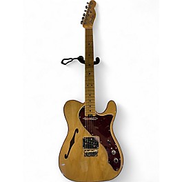 Used 2016 Fender American Elite Thinline Telecaster Natural Hollow Body Electric Guitar