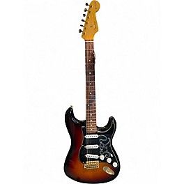 Used 2016 Fender Artist Series Stevie Ray Vaughan Stratocaster Sunburst Solid Body Electric Guitar