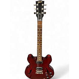 Used 2016 Gibson ES335 Dot Reissue Worn Cherry Hollow Body Electric Guitar