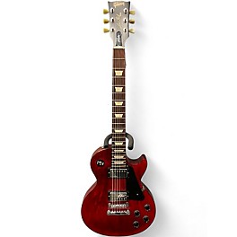 Used 2016 Gibson Les Paul Studio Cherry Solid Body Electric Guitar