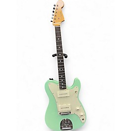 Used 2017 Fender Fender Limited Edition Parallel Universe Series Surf Green Solid Body Electric Guitar