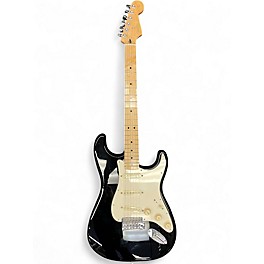 Used 2017 Fender Standard Stratocaster Black Solid Body Electric Guitar