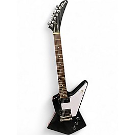 Used 2017 Gibson MODDED Explorer Black Solid Body Electric Guitar