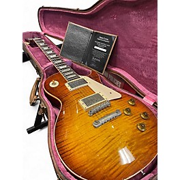 Used 2017 Gibson TOM MURPHY PAINTED AND AGED WILDWOOD LTD LES PAUL STANDARD MURPHY SUNBURST Solid Body Electric Guitar