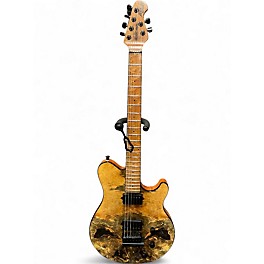 Used 2018 Ernie Ball Music Man Ball Family Reserve Axis Super Sport BUCKEYE BURL Solid Body Electric Guitar