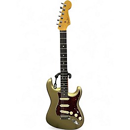 Used 2018 Fender American Elite Stratocaster CHAMPAGNE Solid Body Electric Guitar