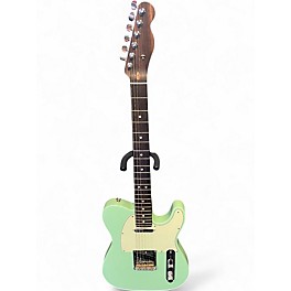 Used 2018 Fender American Professional Telecaster Rosewood Neck Surf Greenus Solid Body Electric Guitar