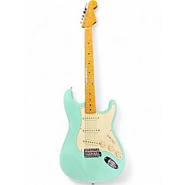 Used 2018 Fender Classic Series 1950S Stratocaster Surf Green Solid Body Electric Guitar