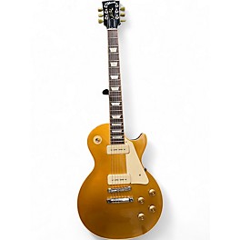 Used 2018 Gibson Les Paul Classic Gold Solid Body Electric Guitar