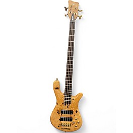 Used 2018 Warwick TEAMBUILT LIMITED EDITION STREAMER ASH BURL Electric Bass Guitar