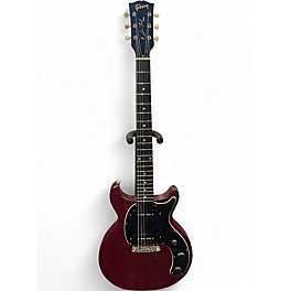 Used 2019 Gibson les paul tribute double cut P90 Wine Red Solid Body Electric Guitar