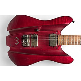 Used 2019 Master Craftsman Guitars VELVET MARASCHINO Red Solid Body Electric Guitar