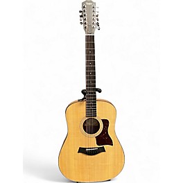 Used 2019 Taylor 150E 12-String Natural 12 String Acoustic Electric Guitar
