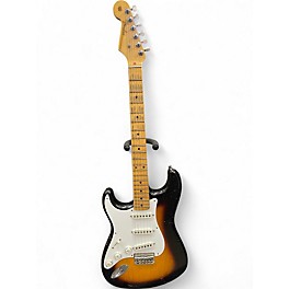 Used 2020 Fender 1955 Strat Journeyman LHR 2 Tone Sunburst Solid Body Electric Guitar