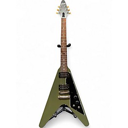 Used 2020 Gibson Flying V Green Solid Body Electric Guitar