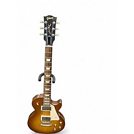 Used 2020 Gibson Les Paul Tribute Satin Honey Burst Solid Body Electric Guitar