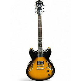 Used 2020 Ibanez AS73 Artcore Tobacco Burst Hollow Body Electric Guitar