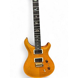 Used 2020 PRS 35th Anniversary Custom 24 Santana Yellow Solid Body Electric Guitar