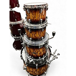 Used 2020 TAMA 4 Piece Starclassic Brown Molten Drum Kit