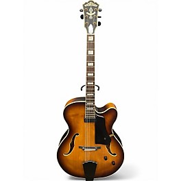 Used 2020 Washburn J-600 VSBK Tobacco Burst Acoustic Electric Guitar