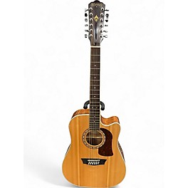 Used 2020 Washburn hd10sce Natural 12 String Acoustic Electric Guitar