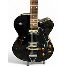 Used 2020s Canvas cFAS Black Hollow Body Electric Guitar