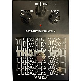 Used 2020s Dead Beat THANK YOU Effect Pedal